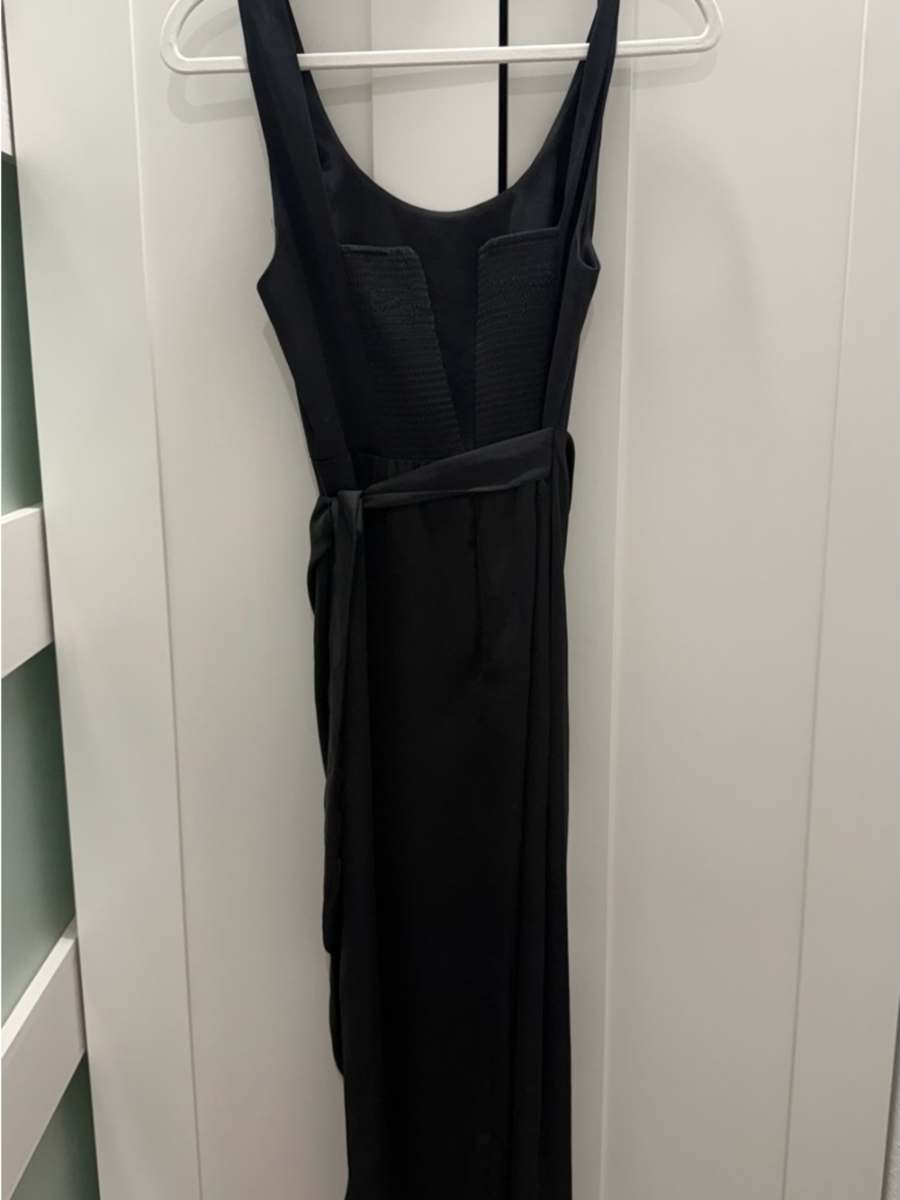 Aritzia Wilfred wrap midi dress